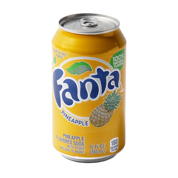 Напиток Fanta 355мл Ж/Б (Pineapple (Ананас))