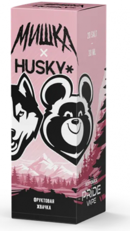 Жидкость Husky Мишка (Salt) 30ml 20mg (Фруктовая жвачка, Light)