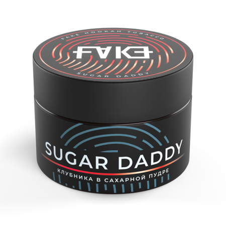 FAKE 40г (Sugar Daddy (клубника в сахарной пудре), Крепкий)