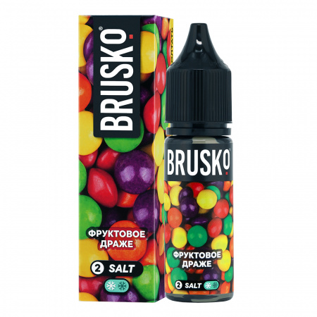 Жидкость Brusko Chubby salt 35ml 20mg (№5) 2ultra (Фруктовое драже, Hard)