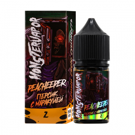 Жидкость Monster Vapor 30ml 20mg (PEACHEEPER (Персик с маракуйей), Light)