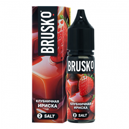Жидкость Brusko Chubby salt 35ml 20mg (№2) (Клубничная ириска, Light)