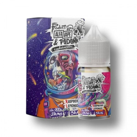 Жидкость Podonki & Alfa Vape 30ml 20mg Ultra (Малиновый лимонад, Hard)