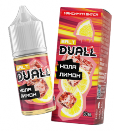 Жидкость Duall Extra salt 30ml LIGHT 20mg (Кола лимон, Light)