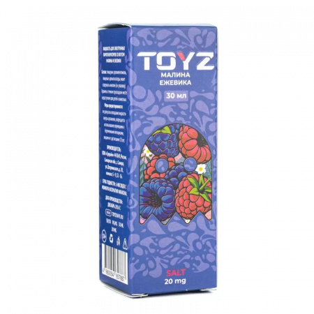Жидкость Toyz 30ml 20mg (Raspberry-blackberry mix (Малина Ежевика ), Light)