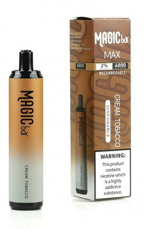 Magic Bar 4000 (Cream Tobacco (Кремовый Табак), 4000 тяг)
