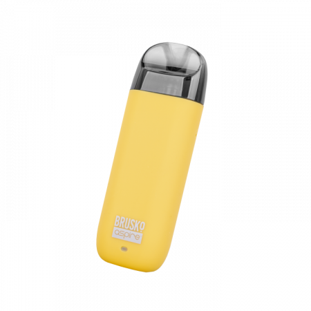 POD-система Brusko Minican 2 (Желтый (Banana), 400 mAh, 11 W, 3 мл, Датчик затяжки)