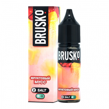 Жидкость Brusko Chubby salt 35ml 20mg (№2) (Фруктовый мусс, Light)