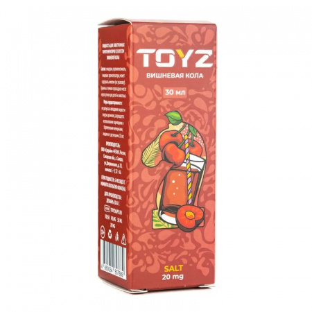 Жидкость Toyz 30ml 20mg (Cherry Cola (Вишневая кола), Light)