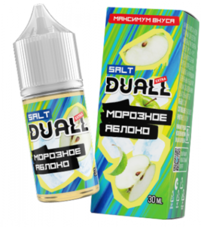 Жидкость Duall Extra salt 30ml HARD 50mg (Морозное яблоко, Hard)