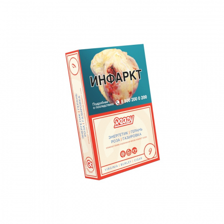 Ready 30г (Aromatic 9 (ЭНЕРГЕТИК, ГЕРАНЬ, РОЗА, СЛАДКАЯ ГАЗИРОВКА), Средний)