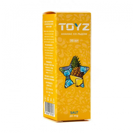 Жидкость Toyz 30ml 20mg (Pineapple ice (Ананас со льдом), Light)
