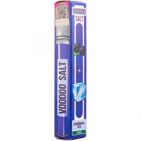 Жидкость VOODOO SALT 30ml 20mg (Blackberry Ice (Ежевика лёд), Light)