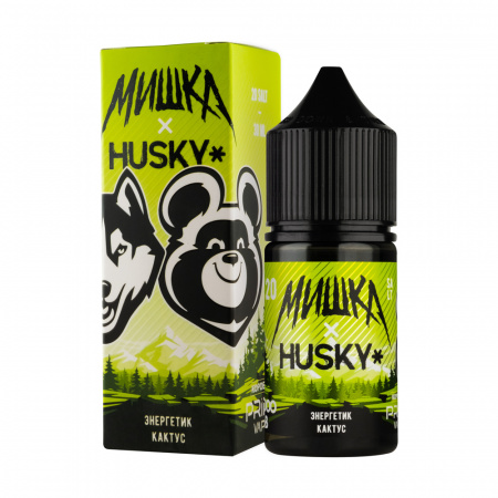 Жидкость Husky Мишка (Salt) 30ml 20mg (Энергетик-Кактус, Light)