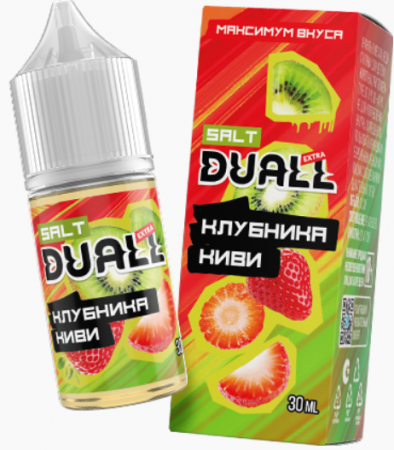 Жидкость Duall Extra salt 30ml HARD 50mg (Клубника киви, Hard)